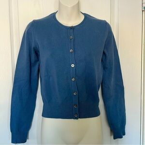 Gap Stretch Sweater Small Women Blue